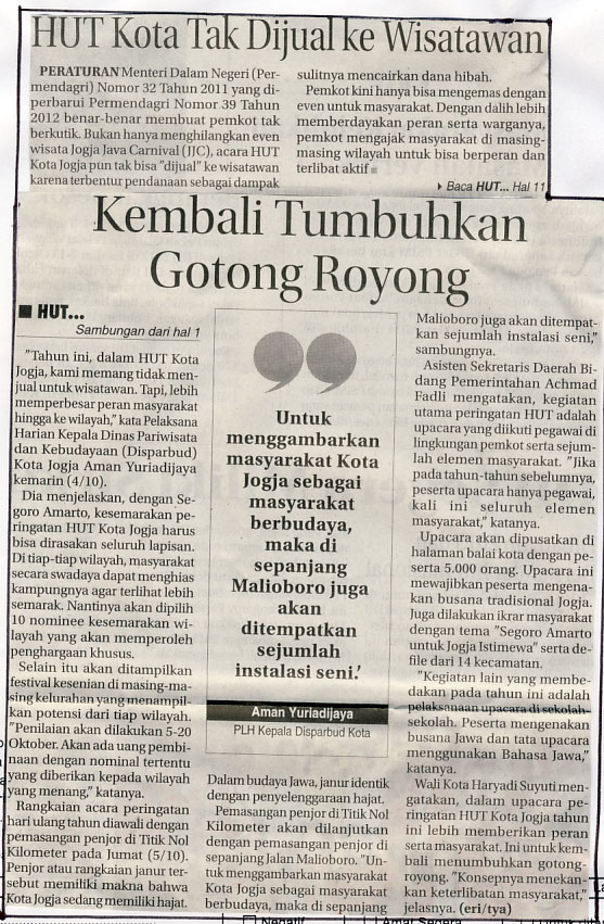 Kliping jogja terbaru